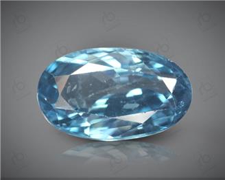 Natural Blue Zircon Certified  4.26CTS-10859